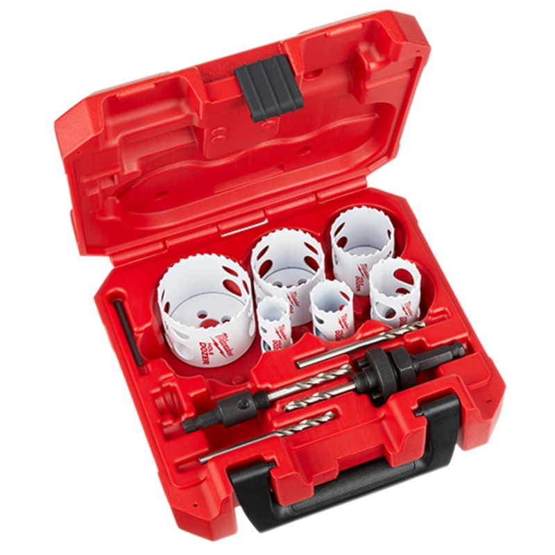 HOLE DOZER Electricians Hole Saw Kit - 10PC