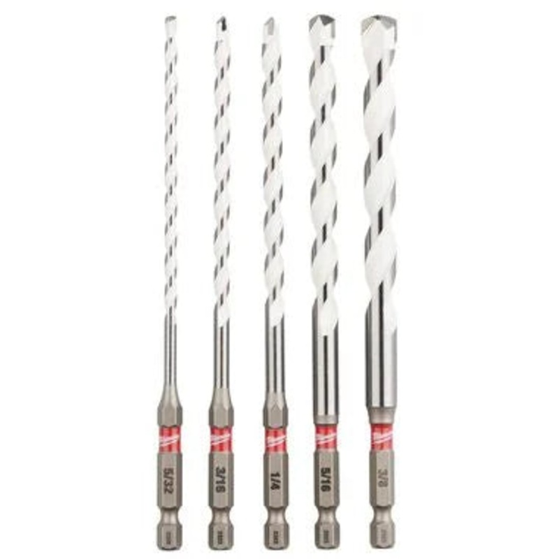 SHOCKWAVE Impact Duty Carbide Multi-Material Drill Bit Set - 5PC