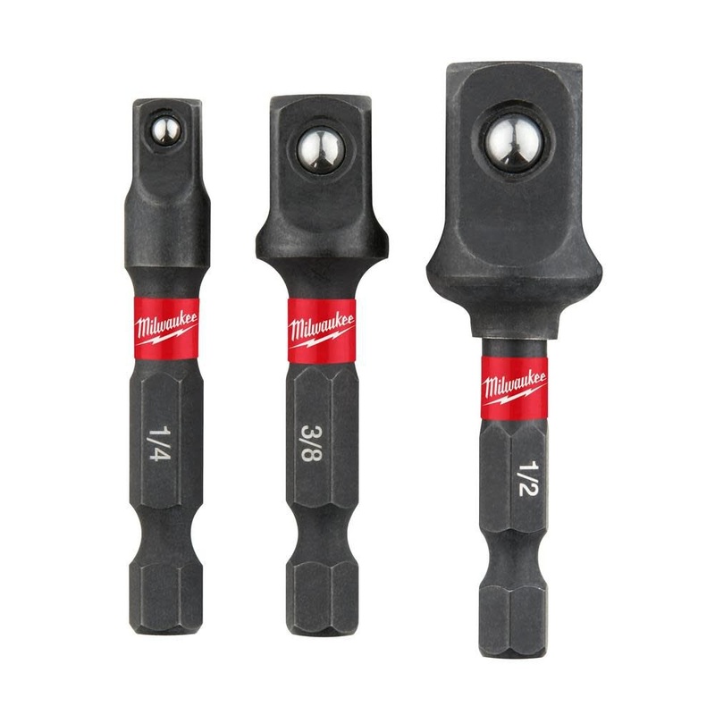 SHOCKWAVE Impact Hex Shank Socket Adapter Set