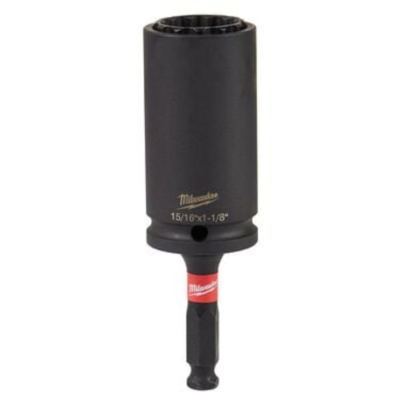 Shockwave Lineman 12PT 15/16" AND 1-1/8" 2-in-1 SOCKET