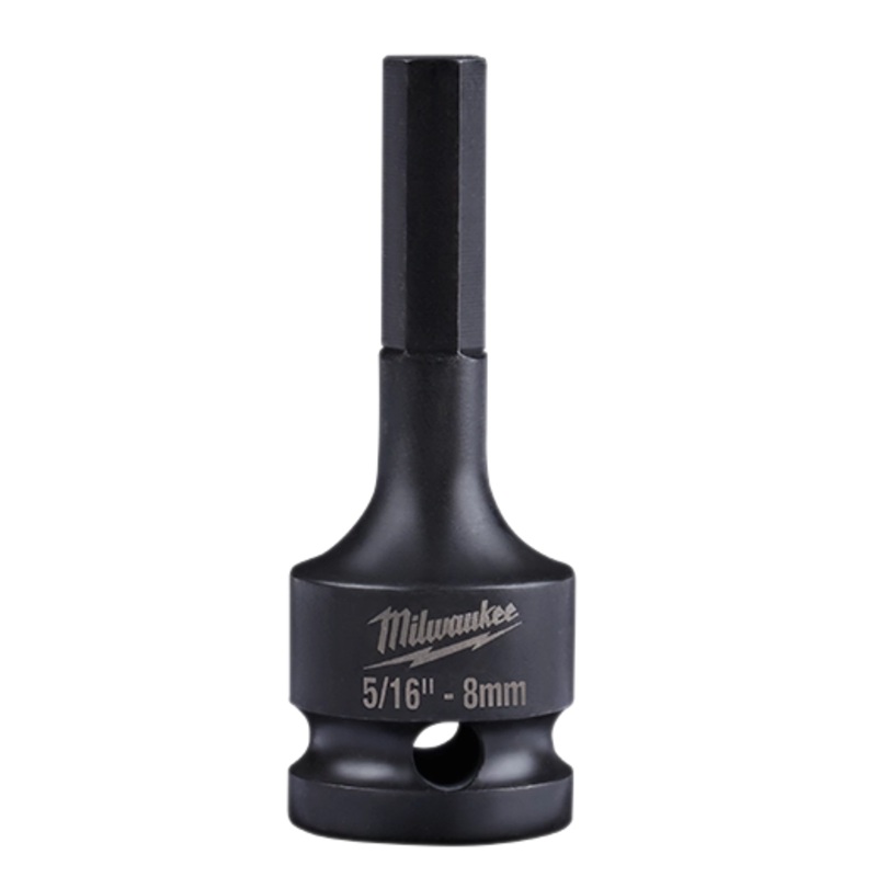 Shockwave Lineman's 1/2" Drive 5/16" - 8mm Hex Bit Socket