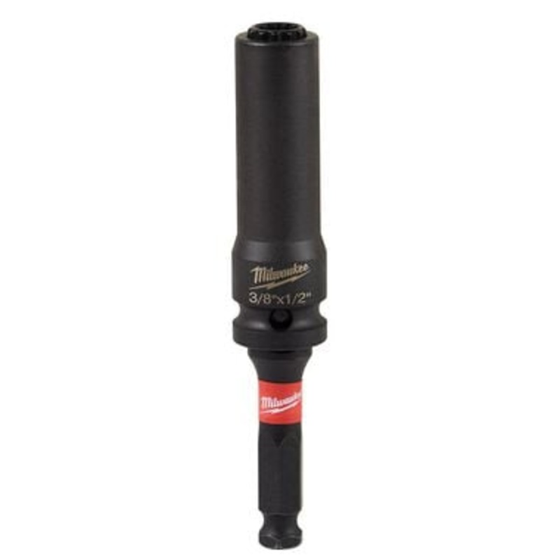 SHOCKWAVE Lineman's 12PT 3/8"& 1/2" 2-in-1 Socket