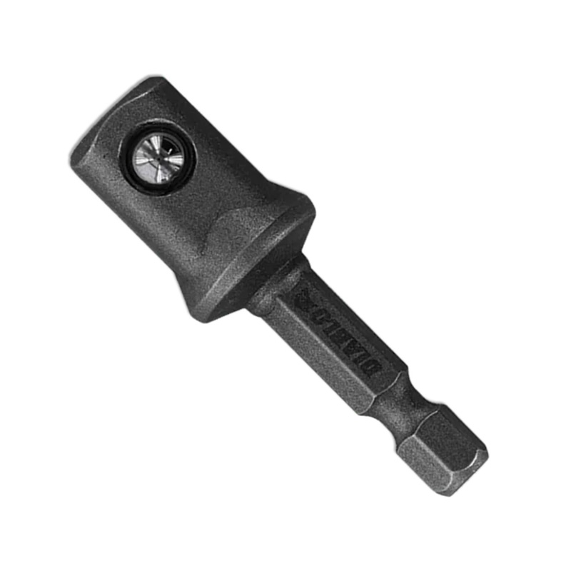 1/2" Square x 1/4" Hex Socket Adapter