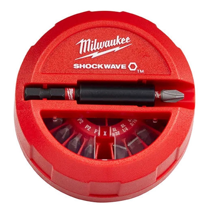 SHOCKWAVE 22PC Impact Driver Bit Puck (TUBE)