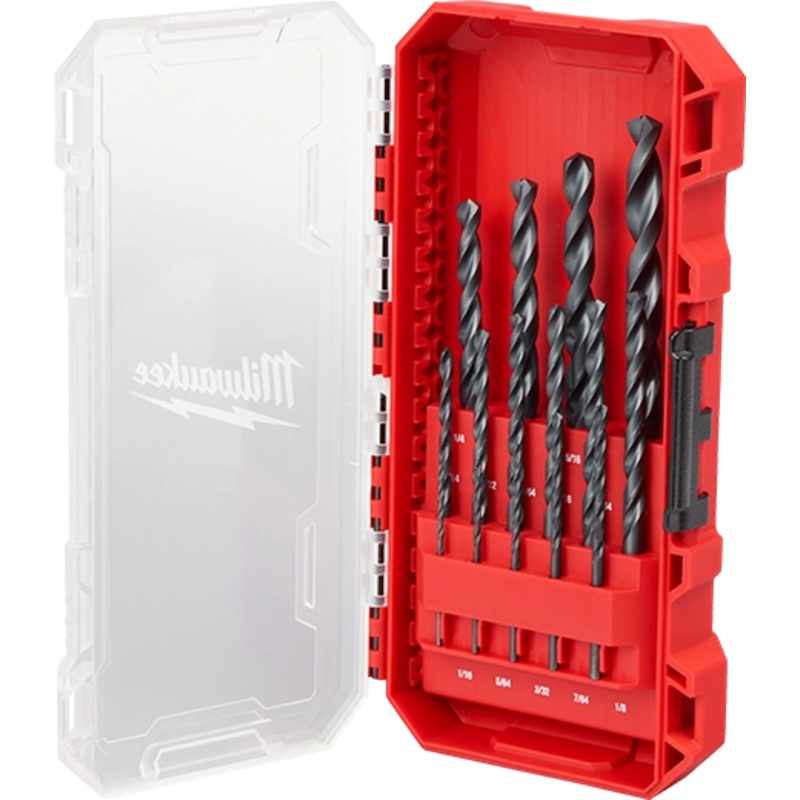 THUNDERBOLT Black Oxide Drill Bit Set  15PC